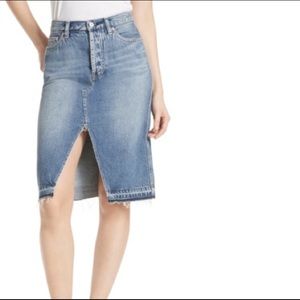 Free People Denim Skirt NWOT